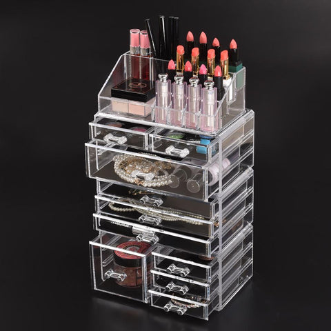 beauty products Cosmetic Drawer Makeup Organizer Storage Jewellery Box Acrylic