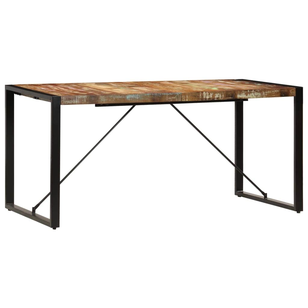 Dining Table Durable Solid Reclaimed Wood