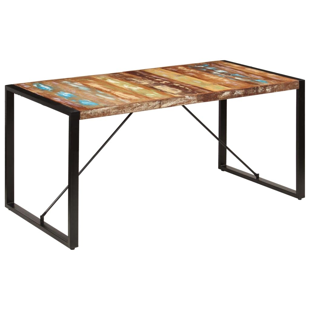 Dining Table Durable Solid Reclaimed Wood