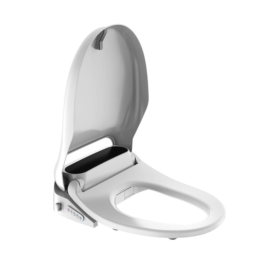 bathroom Electric Bidet Toilet Seat Cover LED Night Light Remote Control Auto Smart Wash