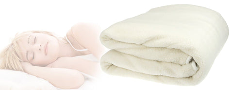 Fleece 9 Level Heated Settings Electric Blanket - King