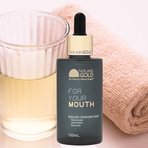 FOR YOUR MOUTH WITH MANUKA HONEY