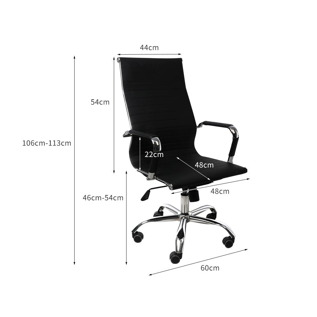 Office Chair Gaming Chair High-Back Computer black