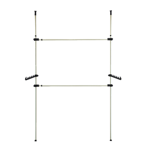 Heavy Duty Adjustable Clothes Rail Garment Display Stand