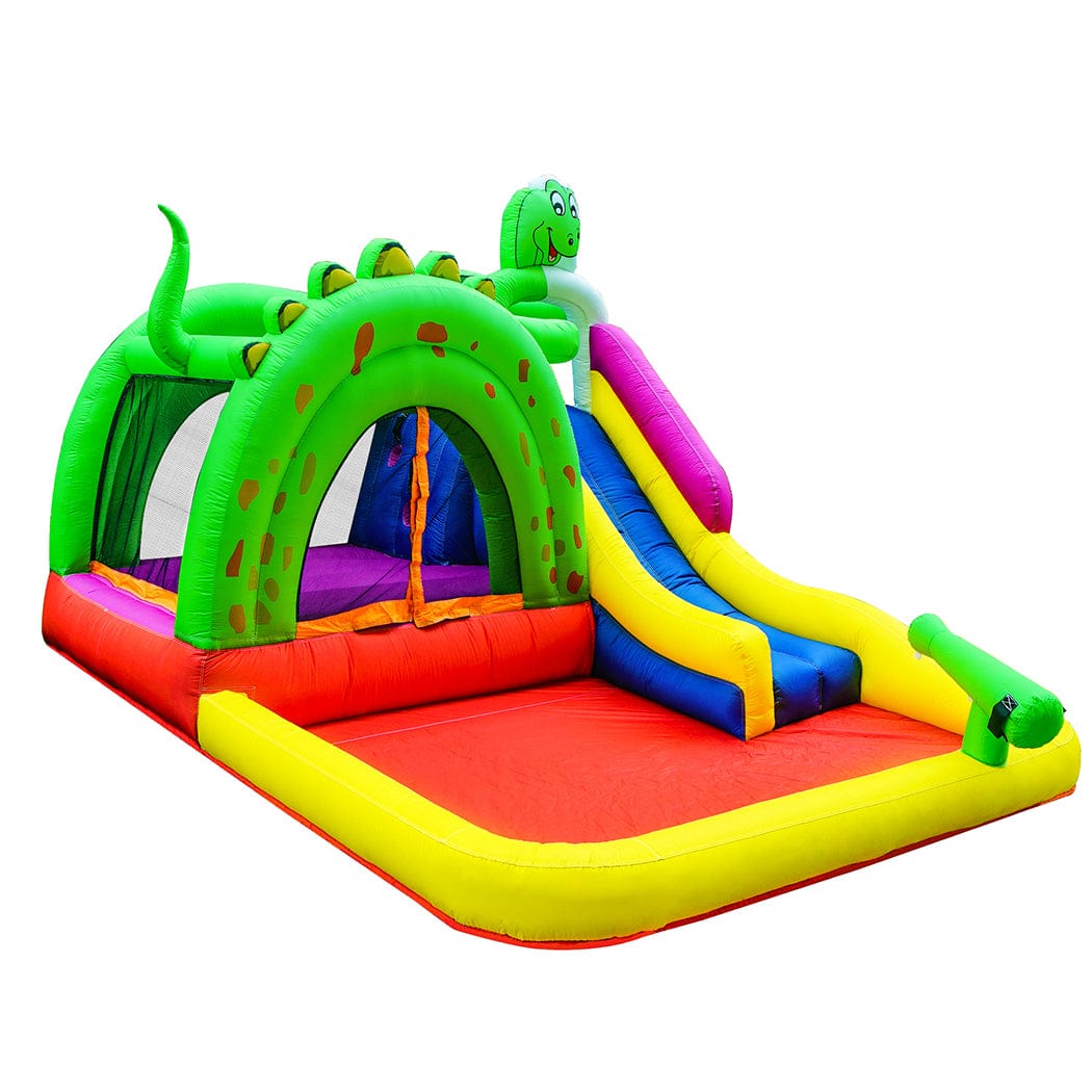 Inflatable Water Slide Kids Play Park Pool Outdoor Toys Splash Jumping