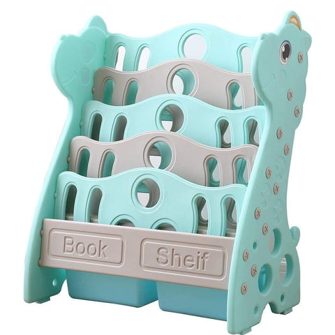 kids products Kids Bookshelf Magazine Rack Organiser Green