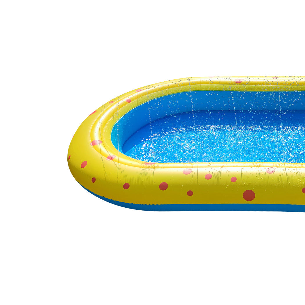 Kids Inflatable Water Pool Splash Spray Mat Children Sprinkler Play Pad Outdoor