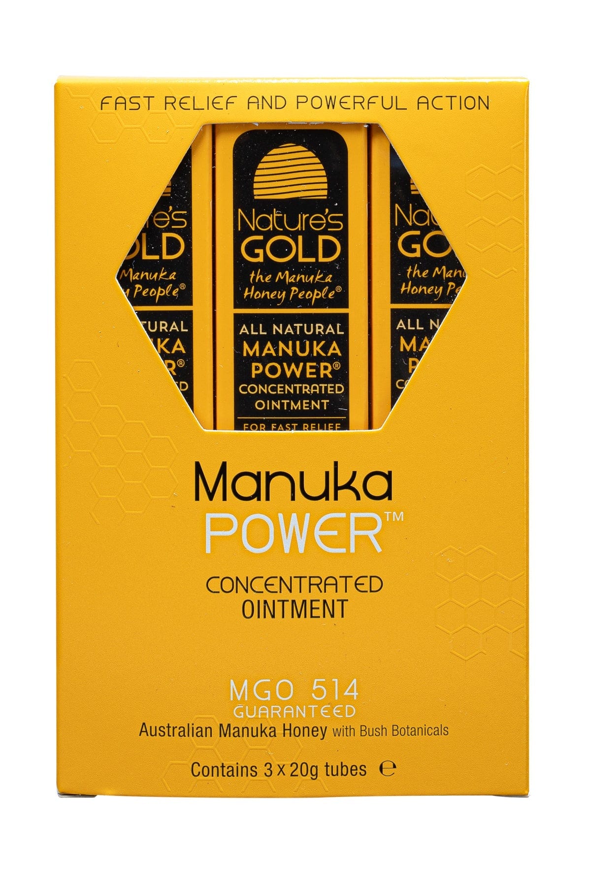 MANUKA POWER OINTMENT  - MGO 514  3 BEST BUY OPTIONS, SINGLE, TRIPLE, 6 PACK