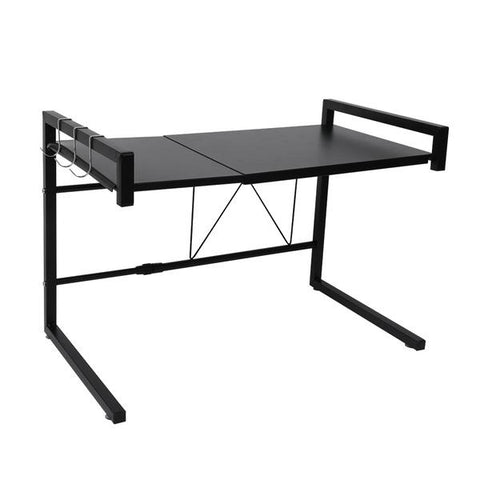 kitchen supplies Microwave Oven Shelf Kitchen Organiser Black