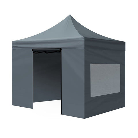 outdoor living Mountview Gazebo Tent 3x3 Outdoor Marquee Gazebos Camping Canopy Mesh Side Wall