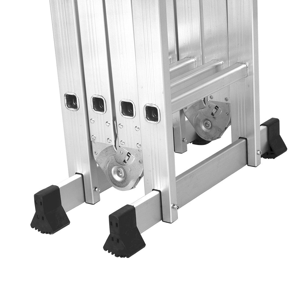 Tools & Accessories Multi Purpose Ladder 3.6M Aluminium Folding Platform Household Office Extension