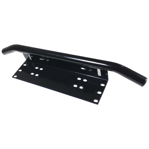 Tools Number Plate Frame BullBar Mount Bracket Car Driving Light Bar Holder Black AU