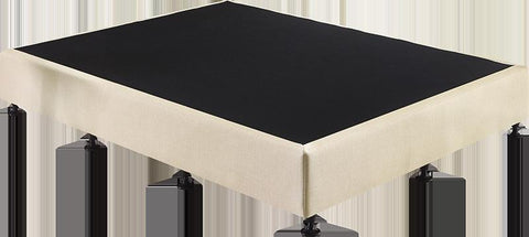 King Ensemble Bed Base Platinum Natural Sand Linen Fabric