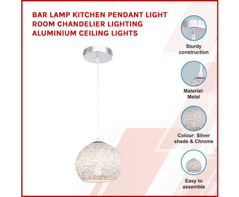 Bar Lamp Kitchen Pendant Light Room Chandelier Ceiling Lights