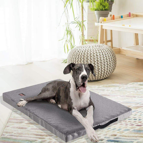 pet products Pet Bed Foldable Dog Puppy Beds Cushion Pad Pads Soft Plush Cat Pillow L