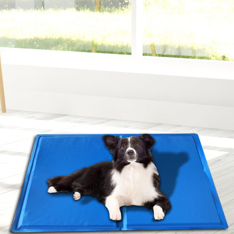 pet products Pet Cooling Mat Gel Mats Bed Cool Pad Puppy Cat Non-Toxic Beds Summer Pads 65x50