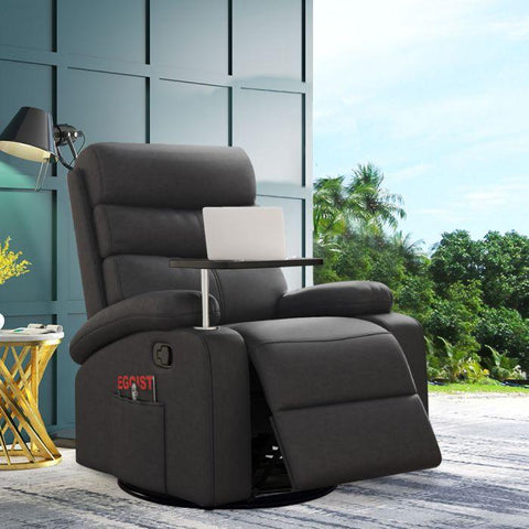 Premium faux leather Recliner Massage Chair Heated Lounge Sofa Armchair