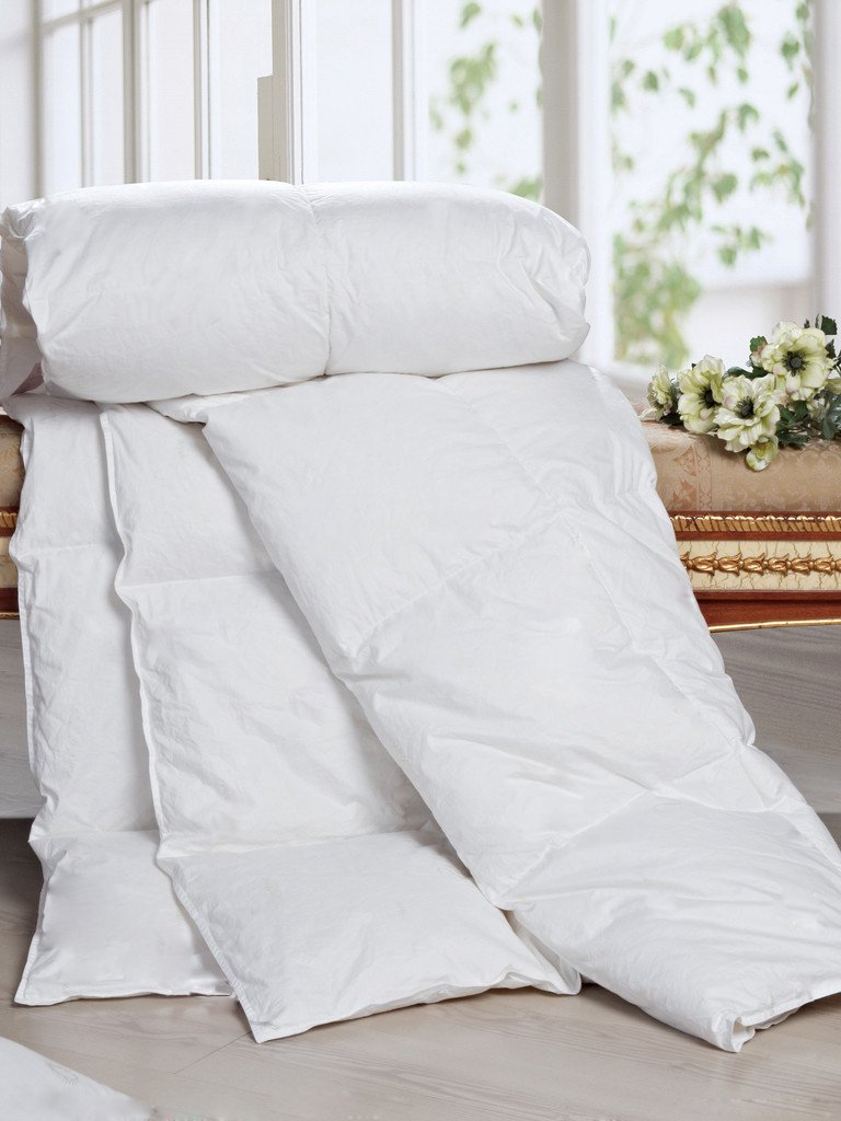 Bedding Single Quilt - 100% White Goose Feather