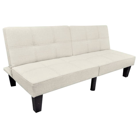 Sofa Bed Adjustable Beige