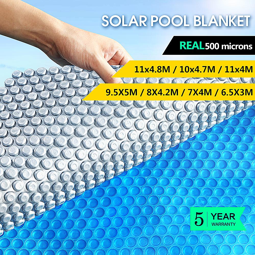 outdoor living Solar Swimming Pool Cover 500 Micron Outdoor Blanket Isothermal Bubble 7 Size