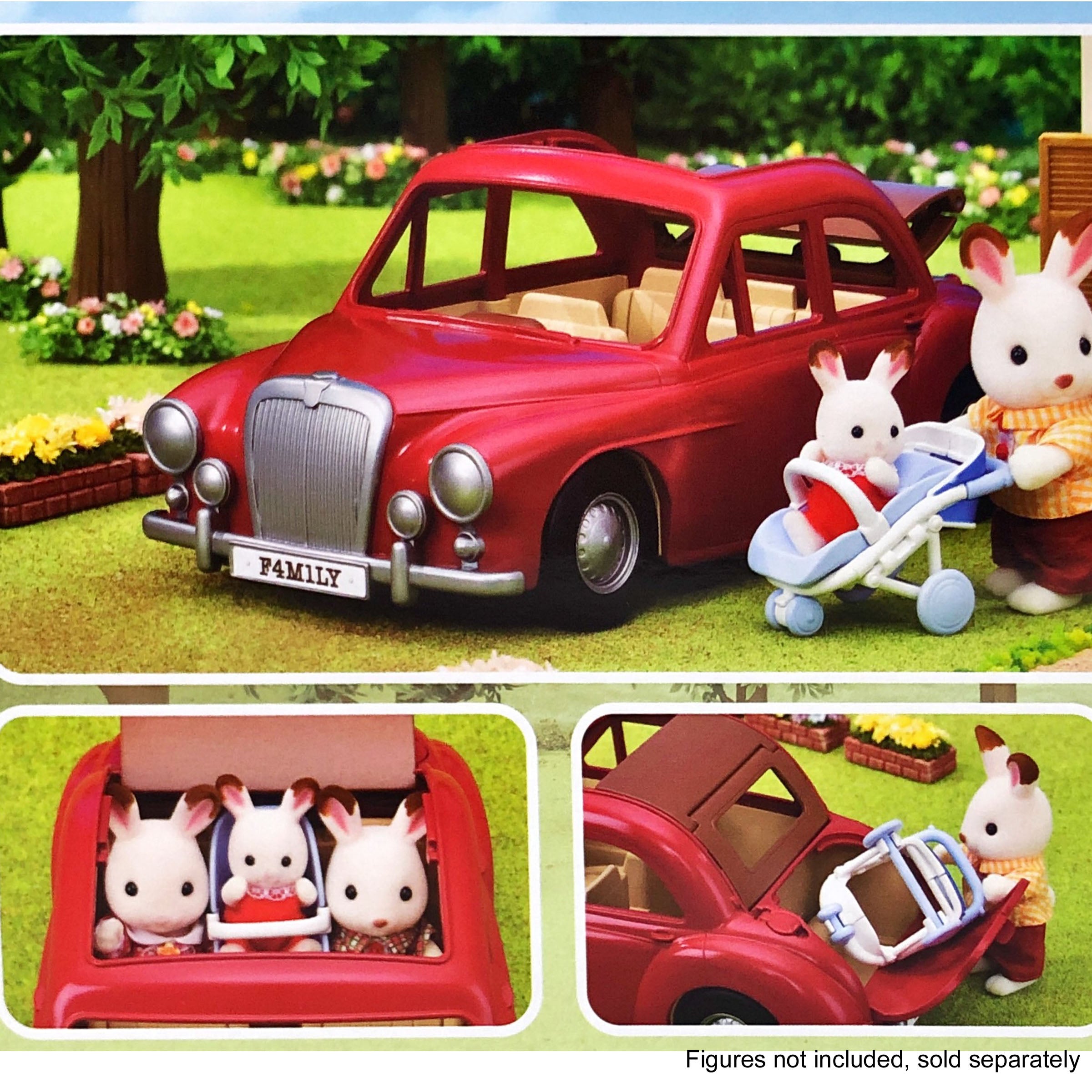 Sylvanian Families Famliy Cruising Car Caravan Bundle Pack 5448
