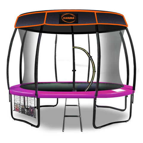 Trampoline 14 ft with Roof - Pink