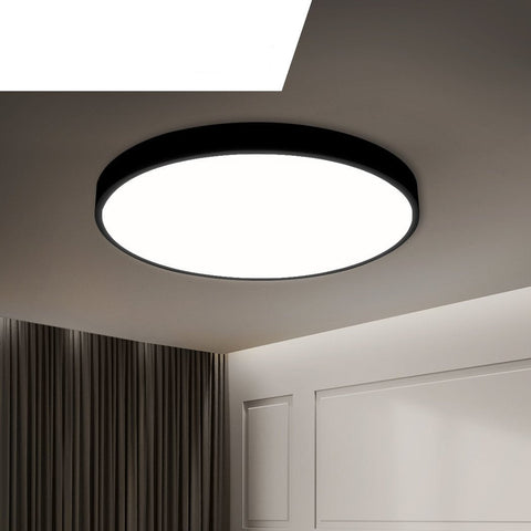 Ceiling Light Ultra-thin 5cm led ceiling down light black 36w