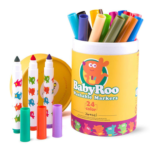 toys for infant Washable Markers -Baby Roo 24 Colors