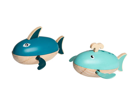 Water Shark & Whale Wind Up