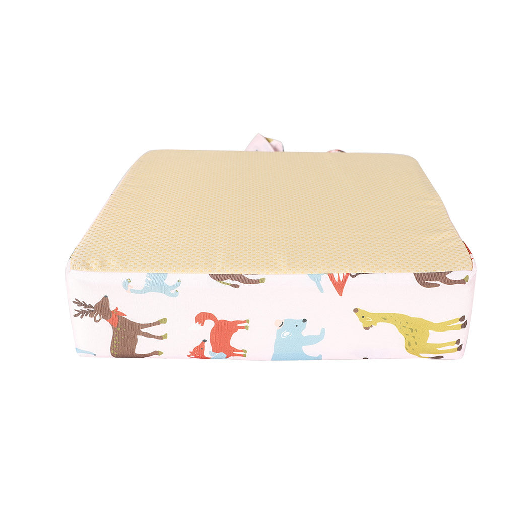 Pink colour - Kid Chair Cushion High Seat Pad Baby Pink