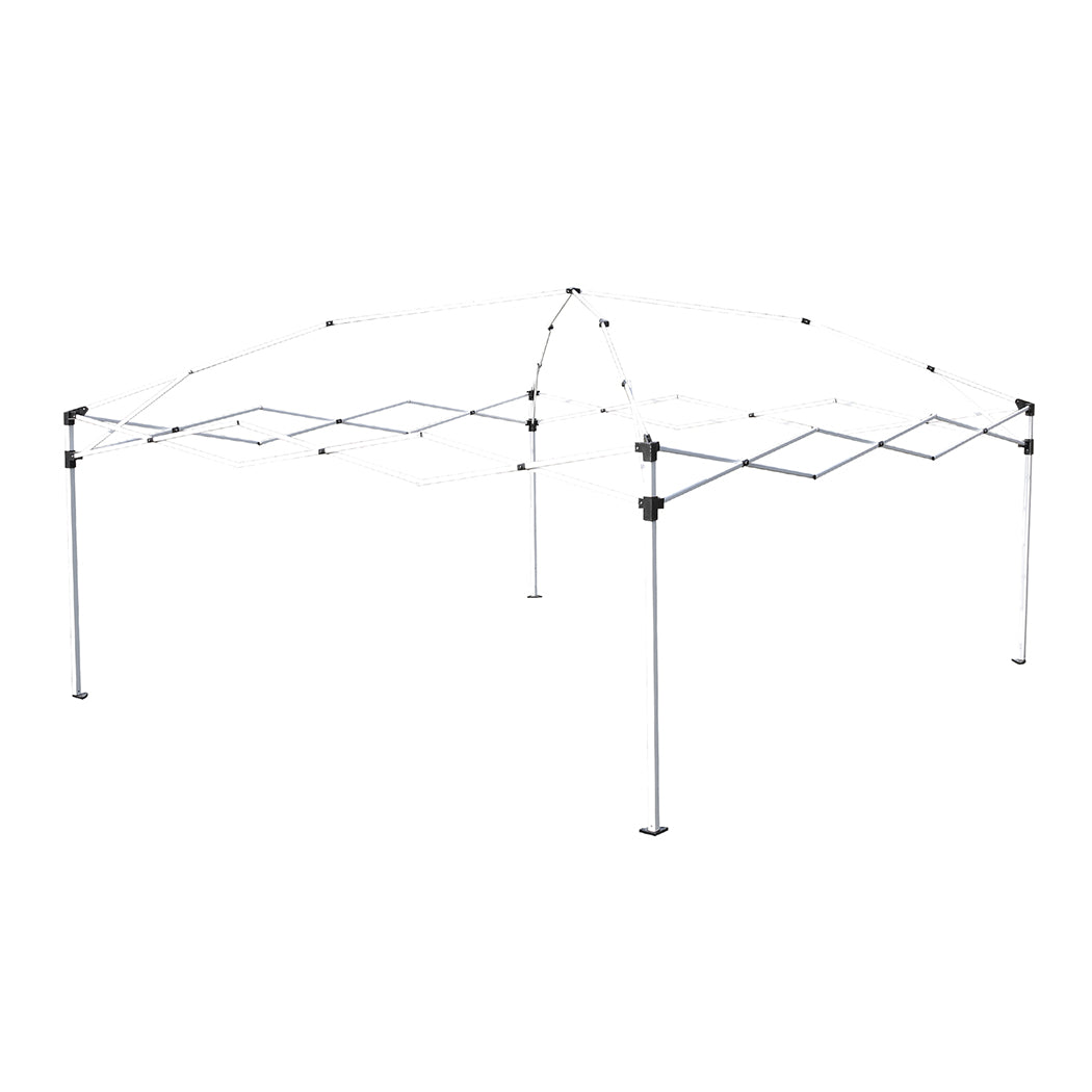 Grey Pop Up Gazebo 3x3m 3x3cm