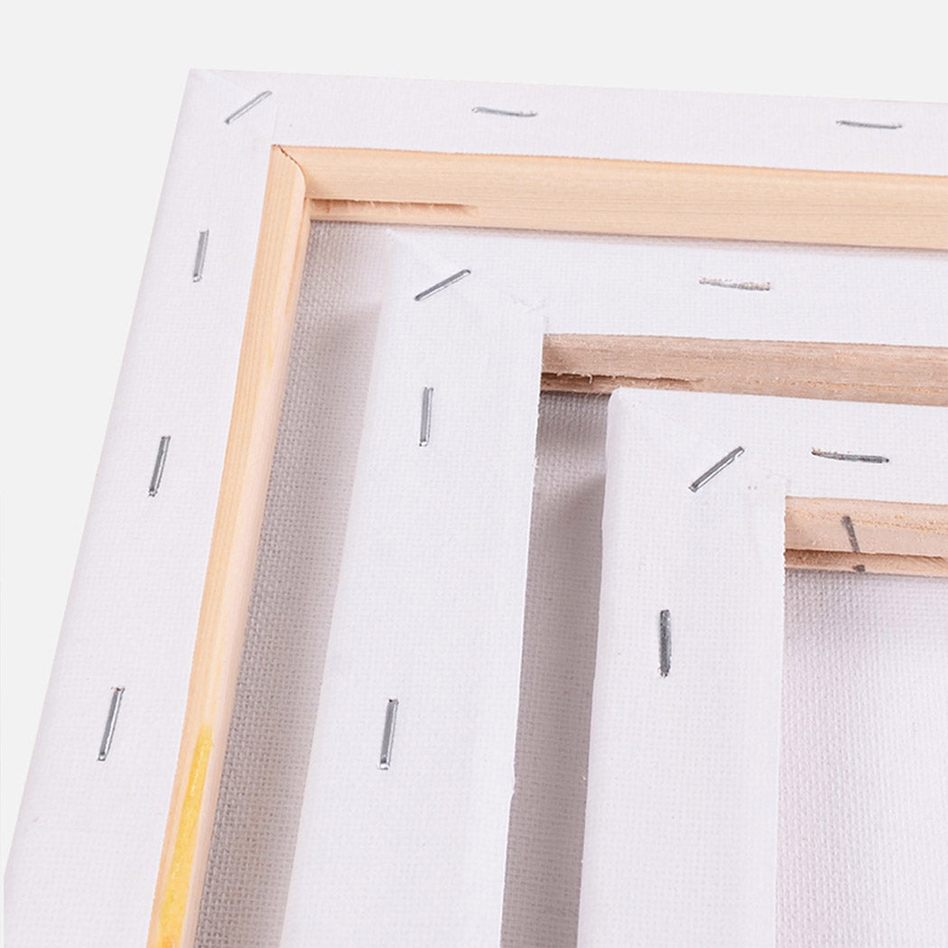 Canvas finish - 5x Artist Canvas Blank Stretched Canvases-Stylish