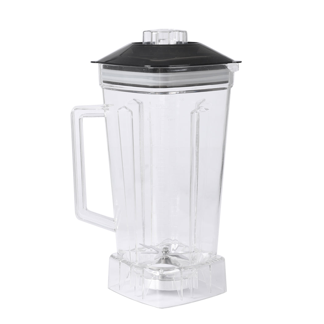 Commercial 2L Blender White Smoothie Ice Crushing Mixer