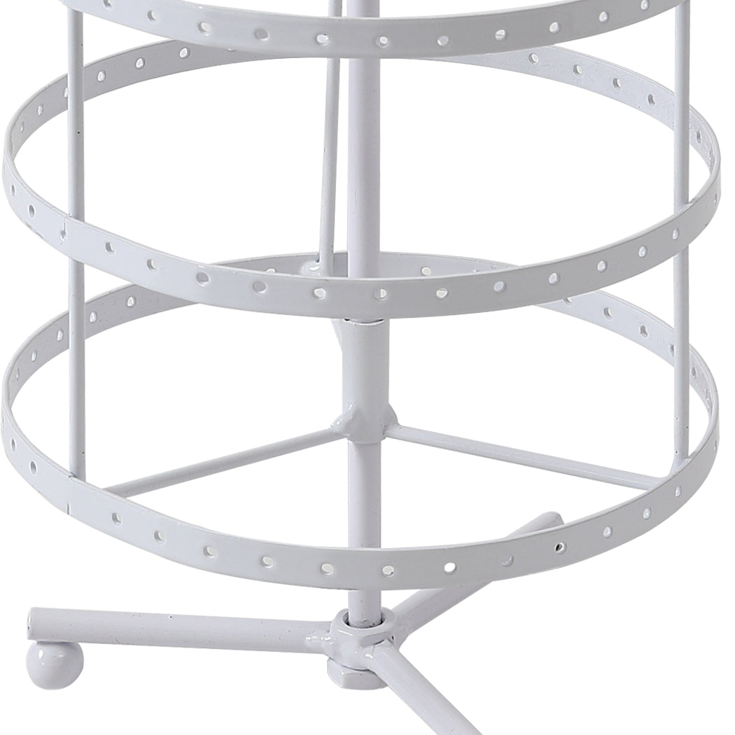 Earring Holder Stand Jewelry Display White