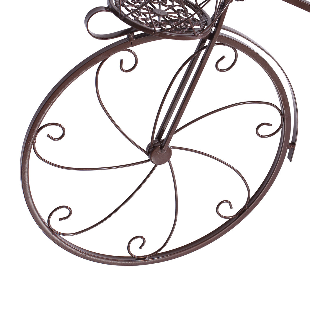 Stylish Metal Bronze Plant Stand
