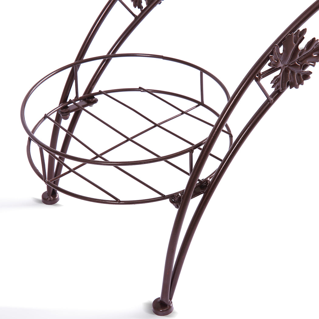 Plant Stand Outdoor Indoor Metal Bronze