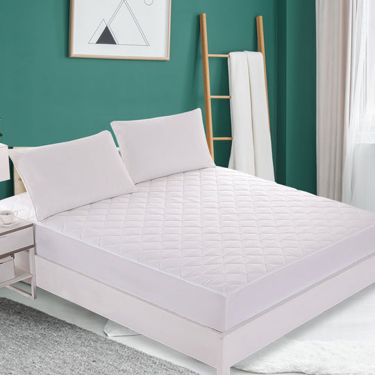 Fully Fitted Waterproof Microfiber King Single - Bamboo Fibre Mattress Protector