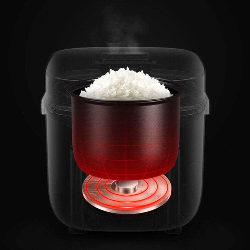 1.2L Mini Travel Rice Cooker Compact Soup And Rice Maker