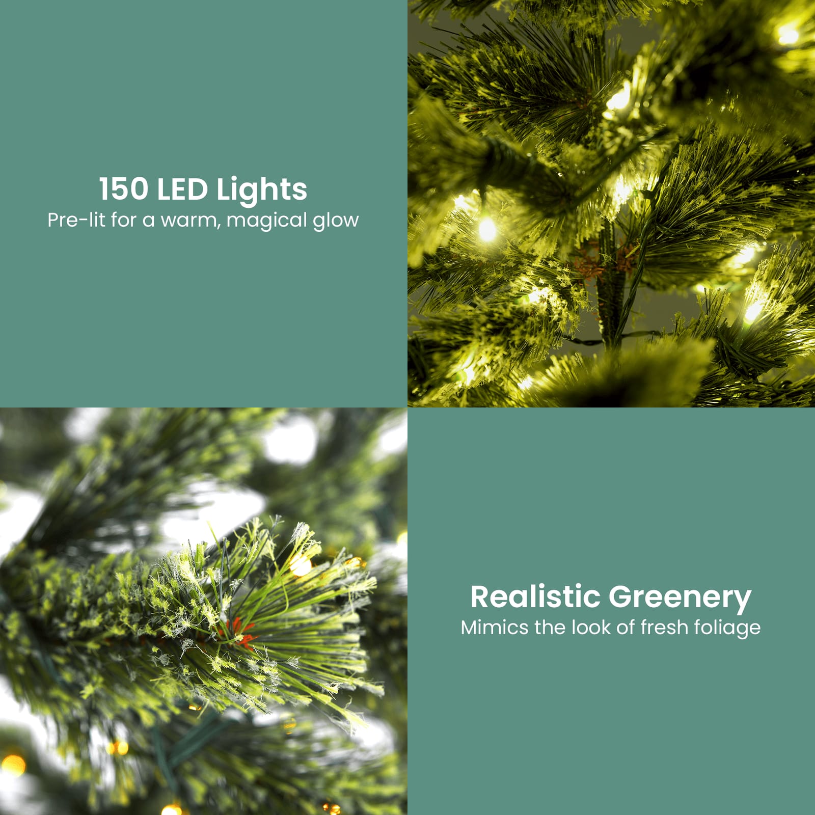 dsd - 1.2m Lumina Pine Christmas Tree - photo 11