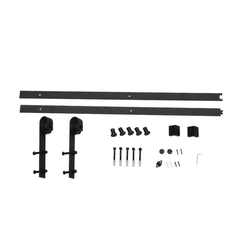 1.5M Antique Classic Style Single Sliding Barn Door Roller Kit