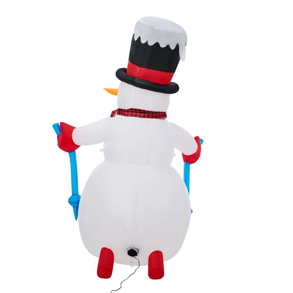 1.8M Christmas Inflatable Snowman with LED Lights Holiday Outdoor Decoration