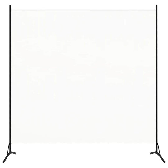 1-Panel Room Divider Cream White