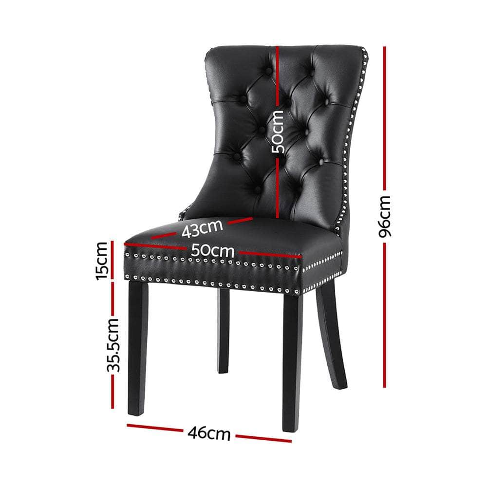 1 Set of 2 Dining Chairs Beige/Black/Grey Velvet