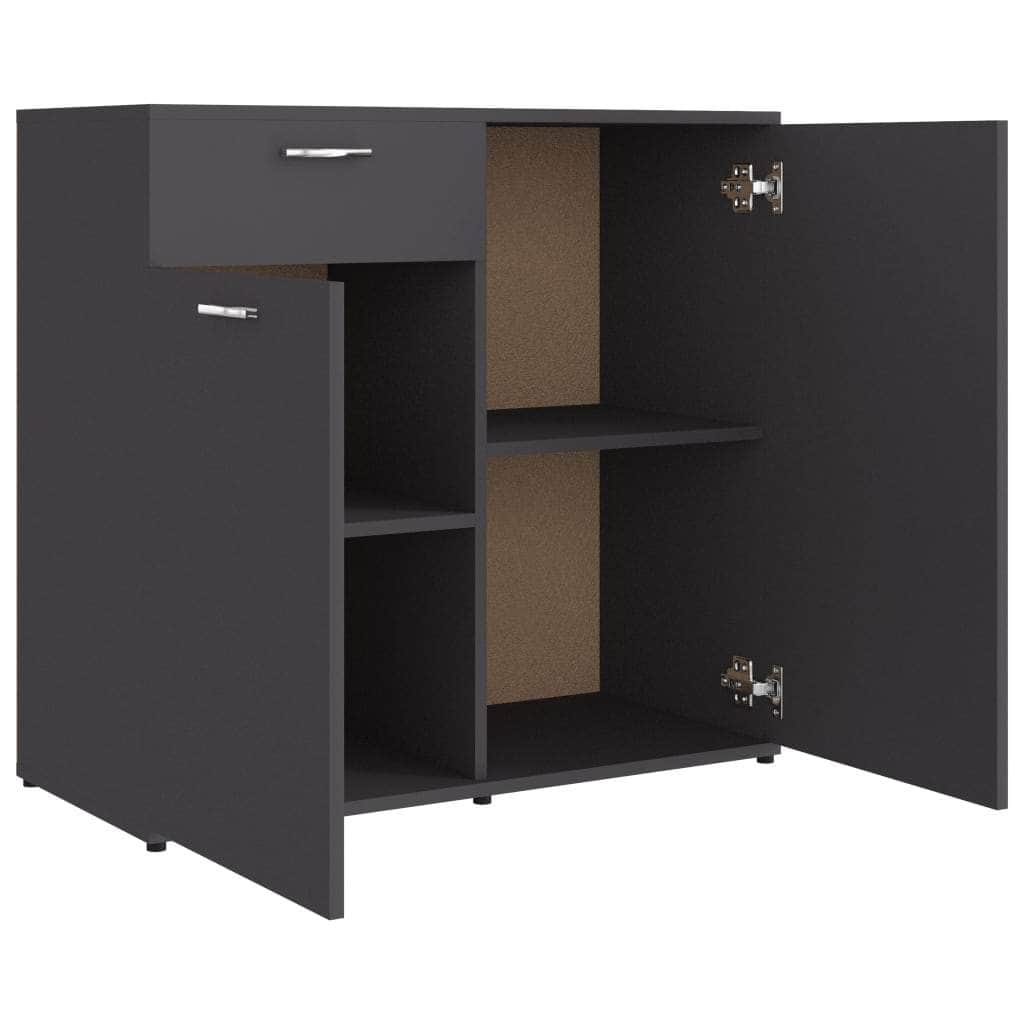 1 Sideboard Grey Chipboard