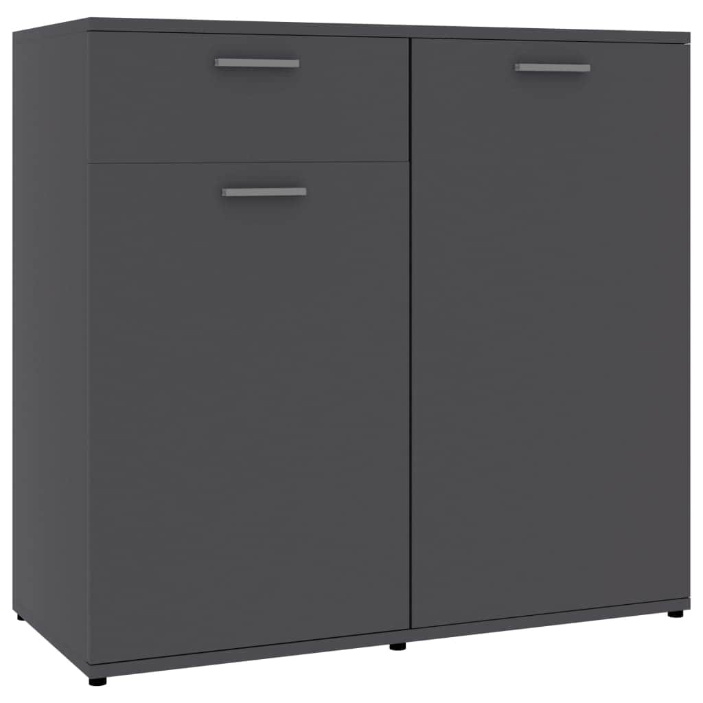1 Sideboard Grey Chipboard