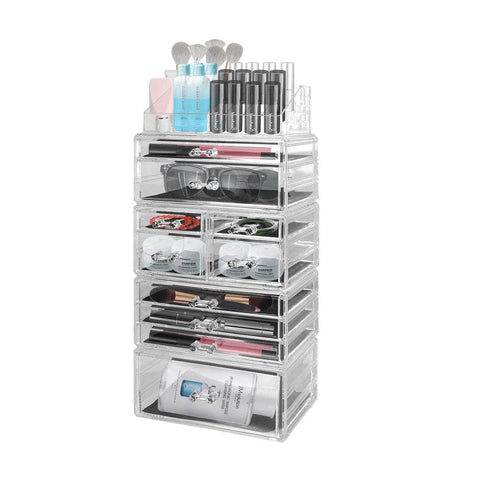 10 Drawers Cosmetic Makeup Organizer box