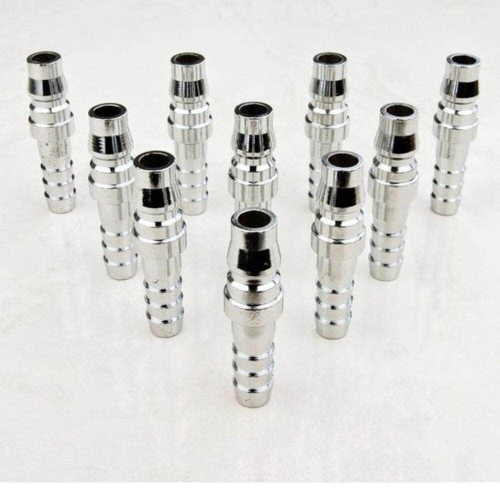 10 Set 5 X 1.5Cm Nitto Type Male Air Coupling Coupler Fitting 1/4" Inlet