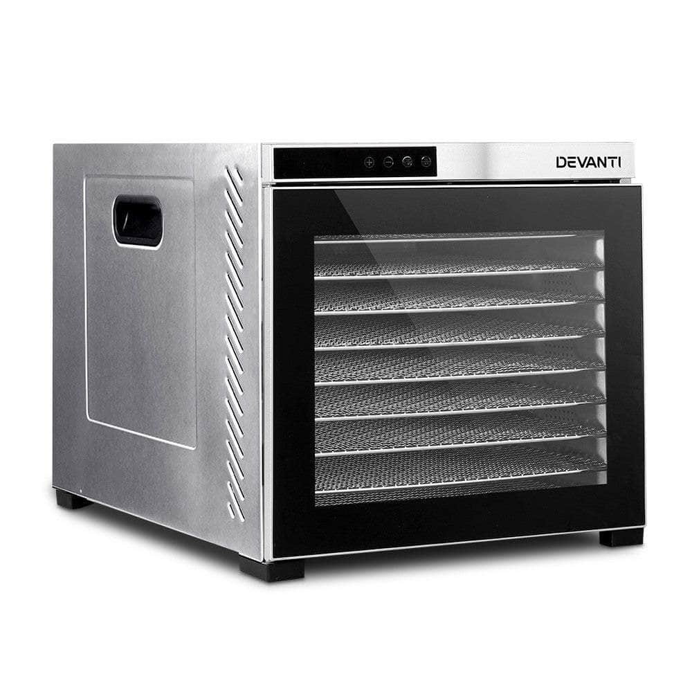 10 Trays Food Fruit Dehydrator Stainless Steel Tray