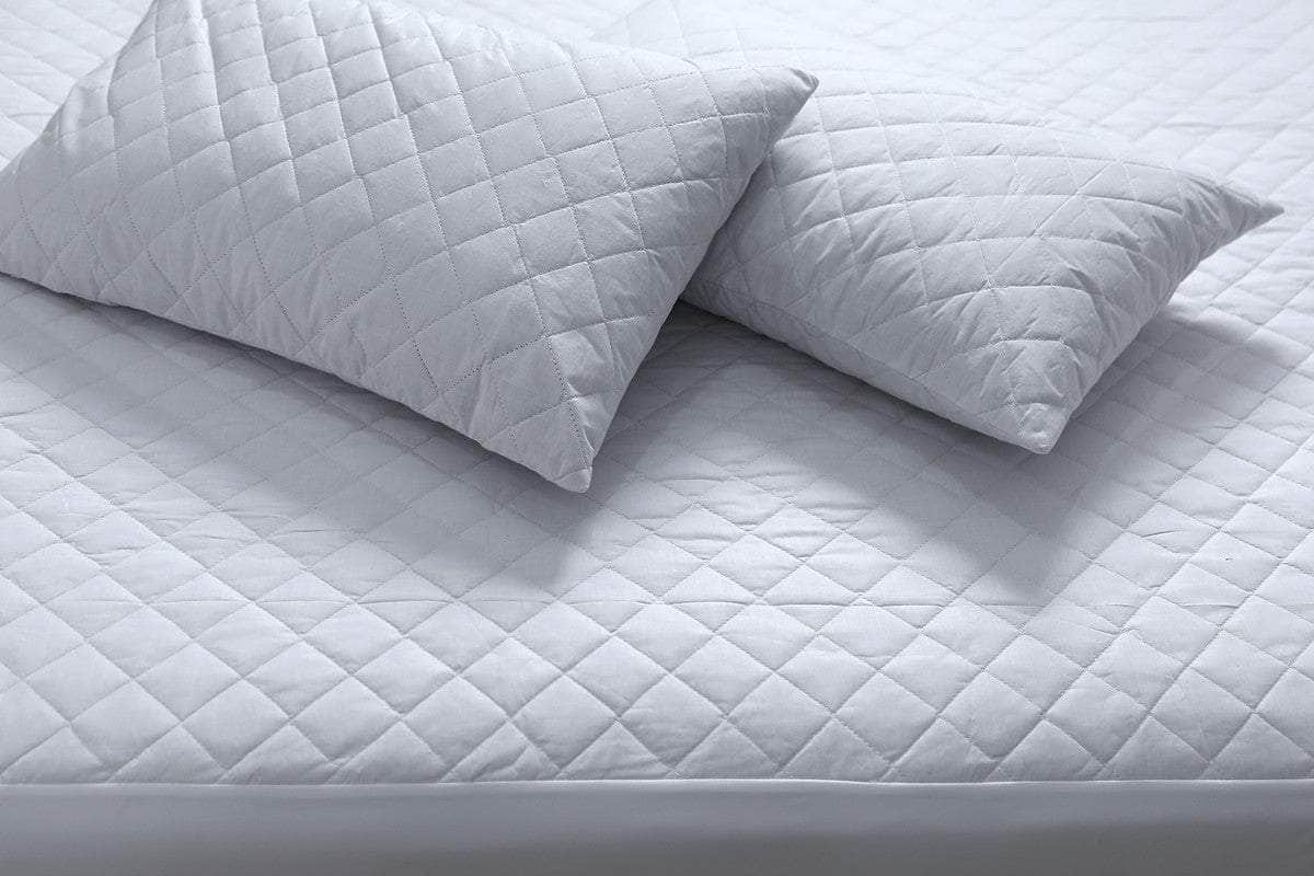 100% Cotton Quilted Fully Fitted 50cm Deep Queen Size Waterproof Mattress Protector