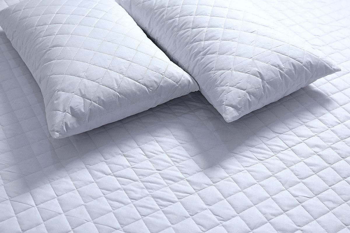 100% Cotton Quilted Fully Fitted 50cm Deep Single Size Waterproof Mattress Protector